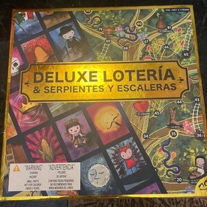 Deluxe Lotería & Serpientes y Escaleras Board Game